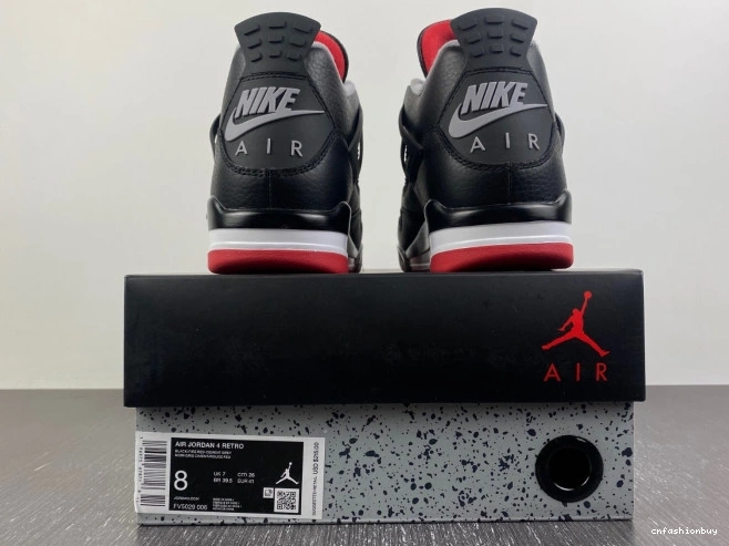 Reimagined 4 Air FV5029-006 Bred Jordan 0712